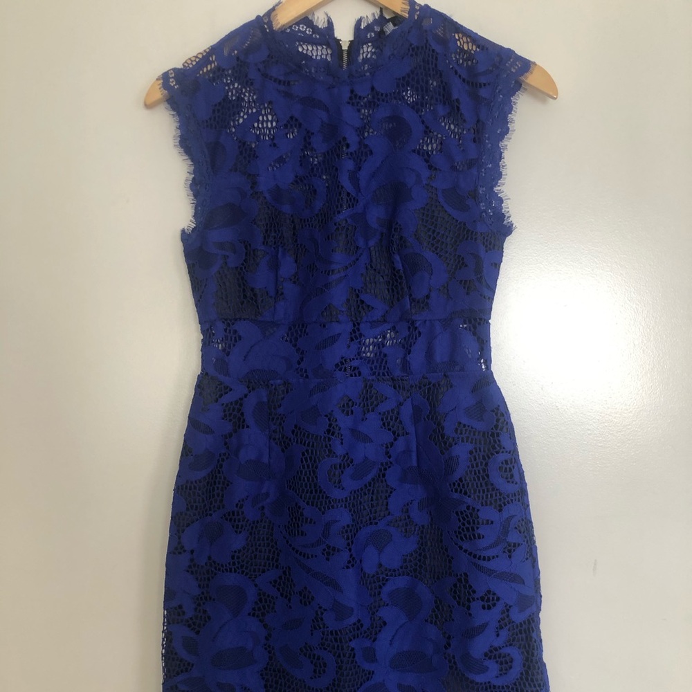 Blue Lace Dress